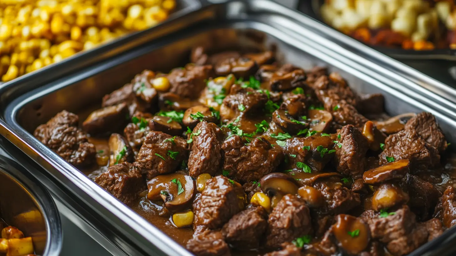 Beef Tips Catering